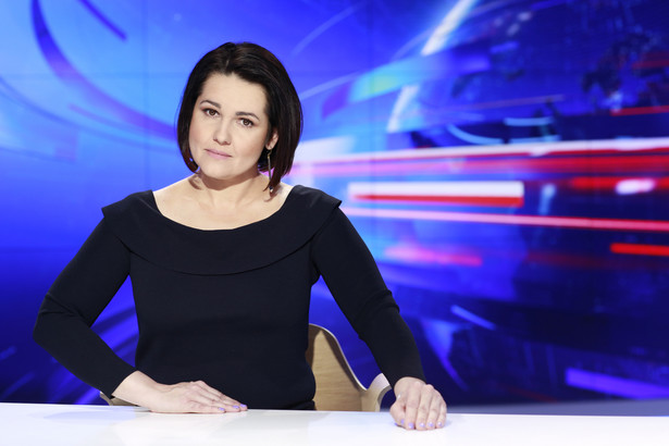 Edyta Lewandowska przez lata prowadziła główne wydanie "Wiadomości" w TVP