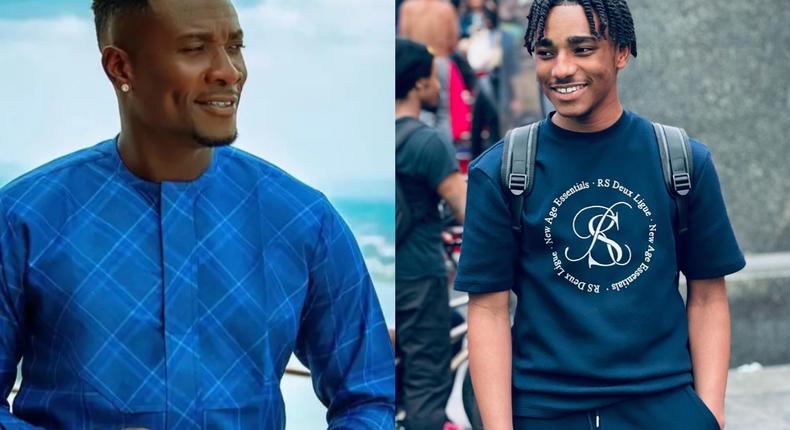 ‘He’s handsome’: Fans drool over Asamoah Gyan’s son as his photo goes viral