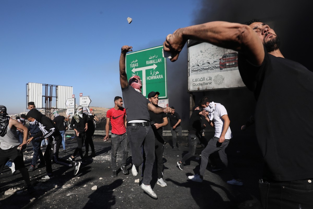 Palestyńczycy protestują w Strefie Gazy