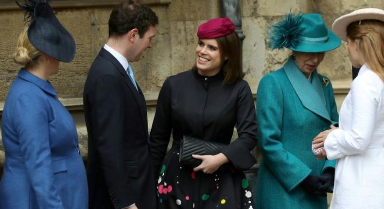 Princess Eugenie of York will walk down the aisle Friday in Windsor Castle to marry Jack Brooksbank, a commoner with blue-blood friends