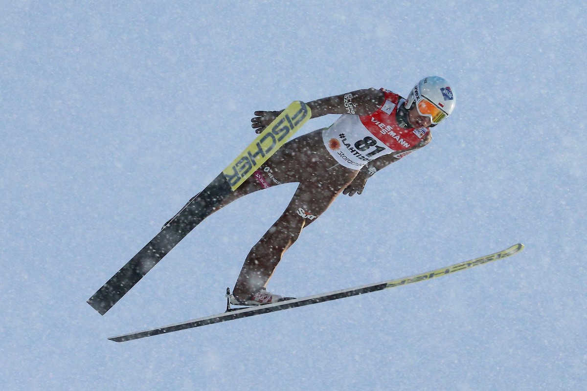 Narciarskie MŚ w Lahti: Kamil Stoch na treningach skakał najlepiej z Polaków