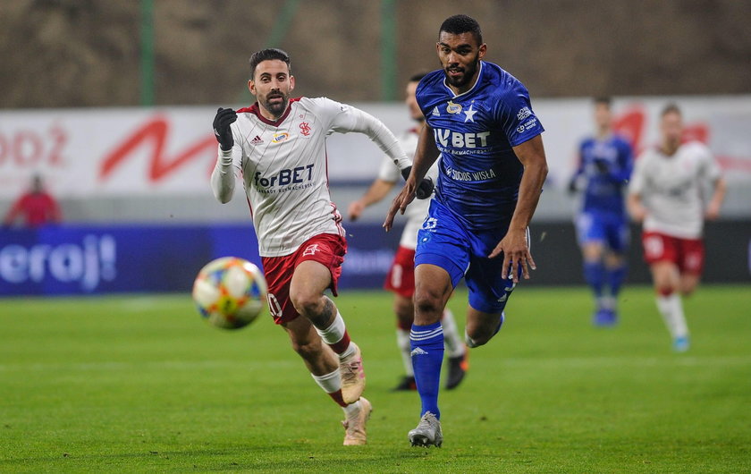 Ekstraklasa 20. kolejka ŁKS Łódź - Wisła Kraków 2:4