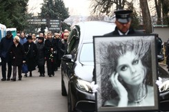 Pogrzeb Elżbiety Zającówny w Krakowie. Wzruszające pożegnanie