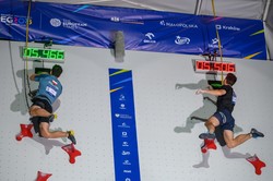 Igrzyska Europejskie. Brązowy medal Dzieńskiego we wspinaczce sportowej na czas
