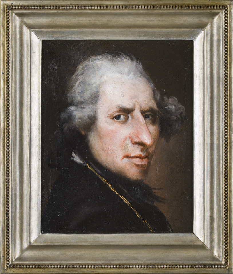 Augustyn Mirys - "Autoportret" (połowa XVIII w.) 