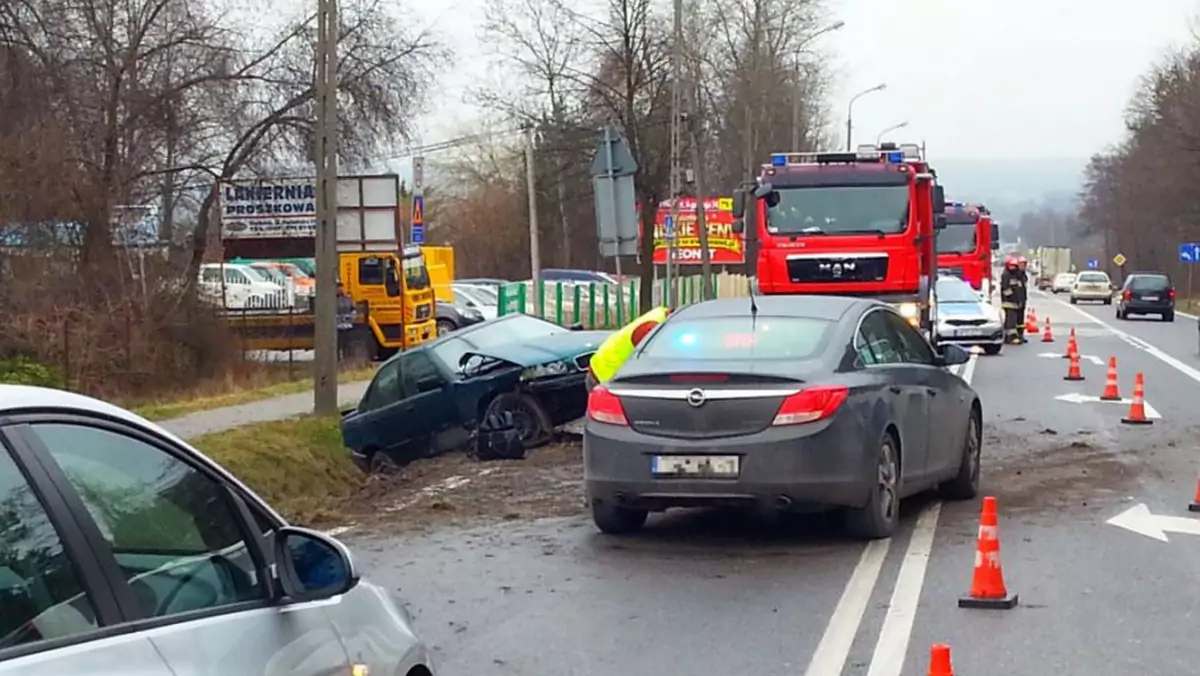 29 wykroczeń i 167 punktów karnych - pościg zakończony wypadkiem