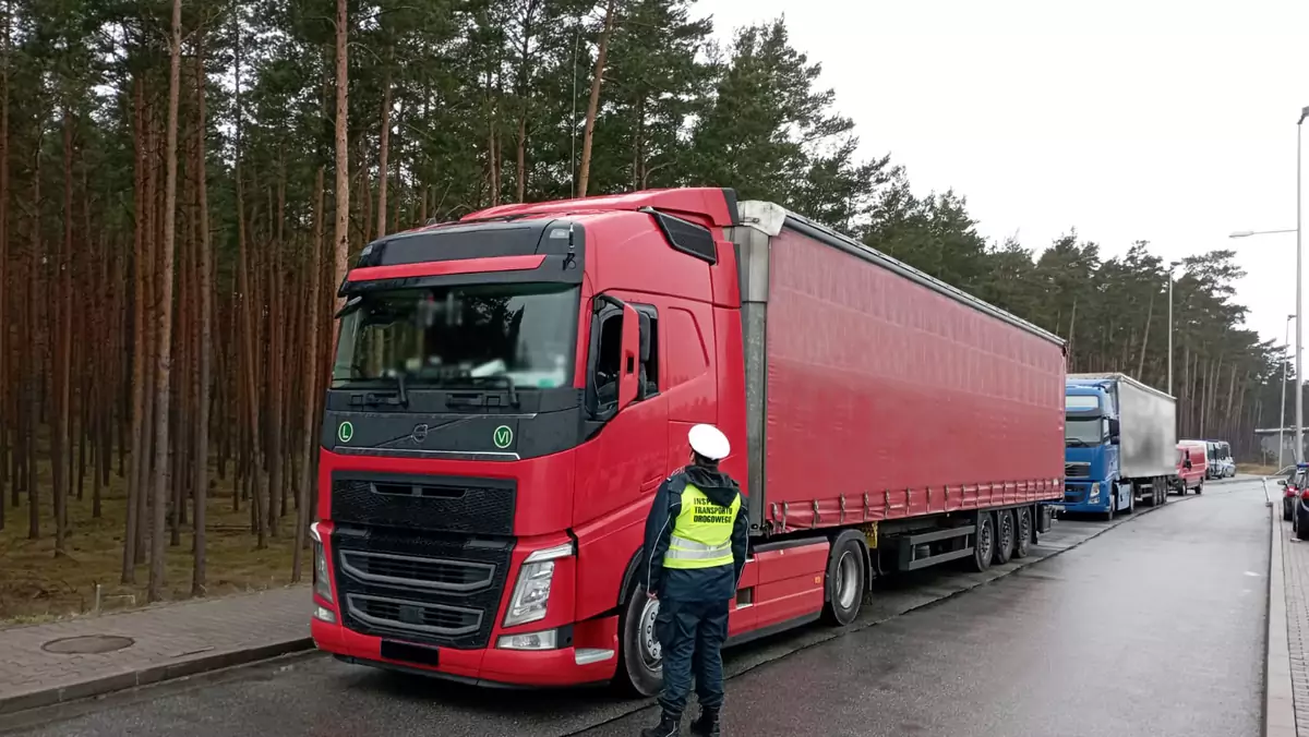 Kierowca bułgarskiej ciężarówki notorycznie łamał przepisy dotyczące czasu pracy