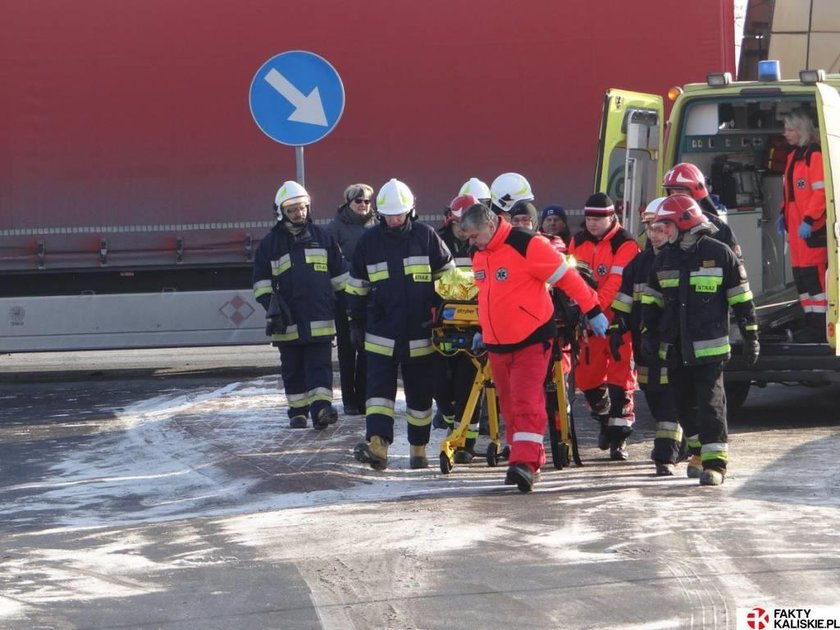 Tragiczny wypadek. Żona zginęła, mąż w ciężkim stanie