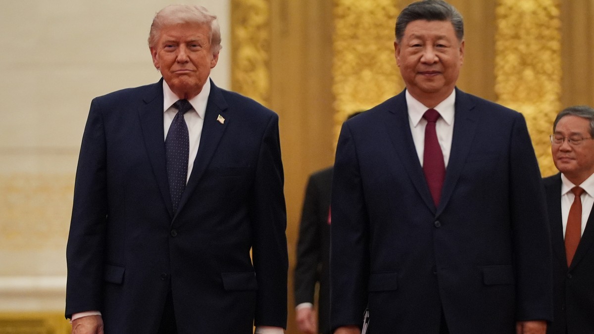 Donald Tramp i Si Đinping na banketu