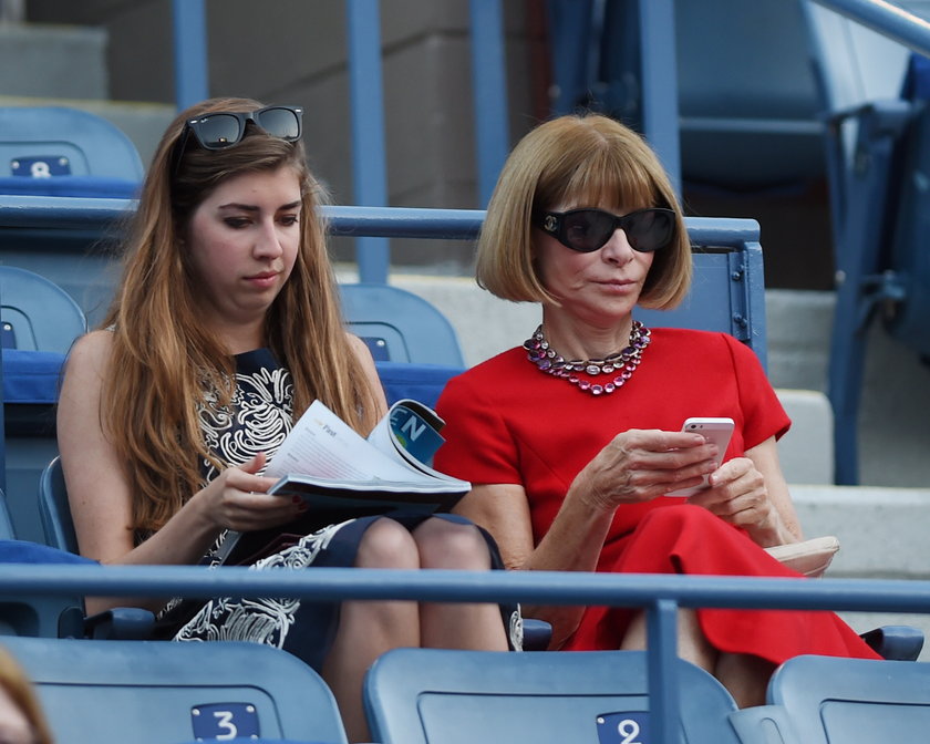 Anna Wintour na US Open