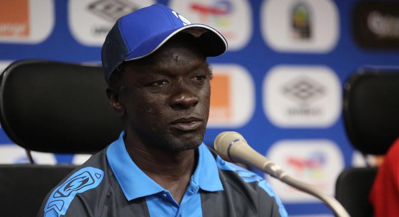 Abdoulie-Bojang, le sélectionneur de la Gambie. Source: CAF Online