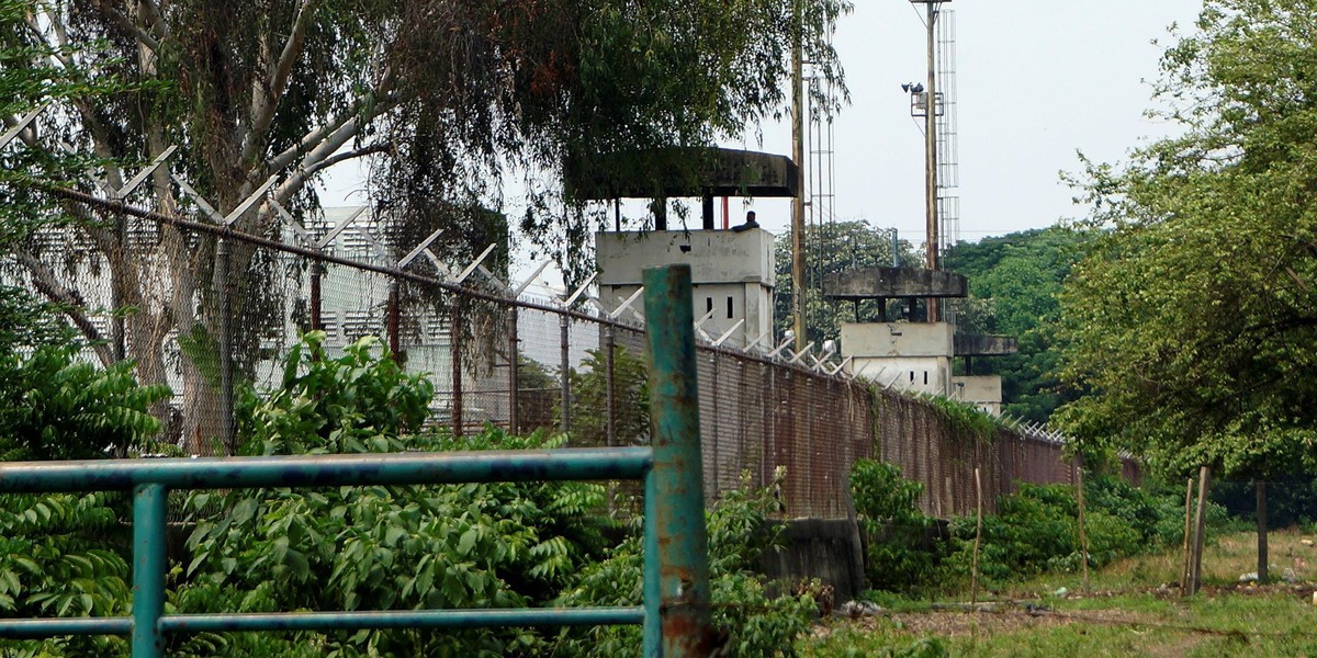 Relatives of inmates protest outside Los Llanos penitentiary after a riot erupted inside the prison leaving dozens of dead as the coronavirus disease (COVID-19) continues in Guanare