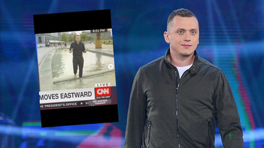 Wojciech Bojanowski wszedł do sztucznej rzeki podczas relacji dla CNN. Wytłumaczył dlaczego