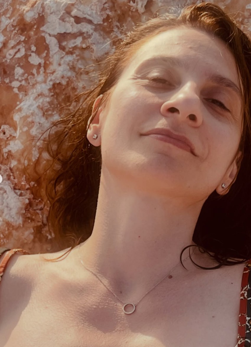 Anja Mandić na moru