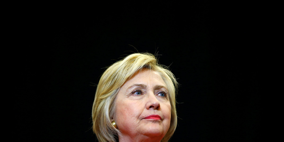 U.S. Democratic presidential candidate Hillary Clinton speaks at Transylvania University in Lexington, Kentucky, U.S., May 16, 2016.