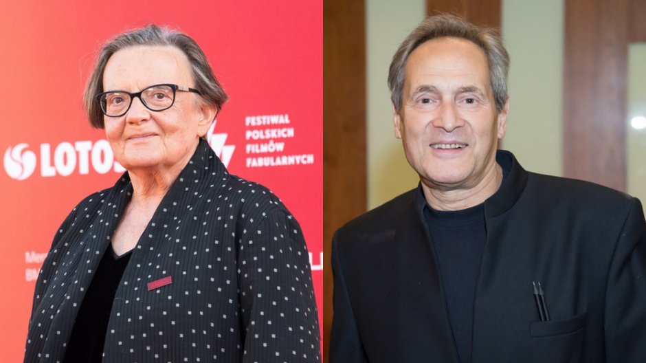 Agnieszka Holland i Jerzy Zelnik