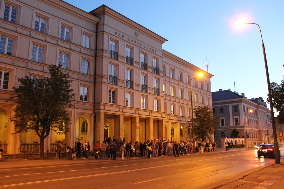 Protest w Kielcach