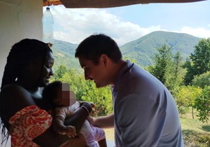 Nikola Stanković iz Leskovca sa porodicom