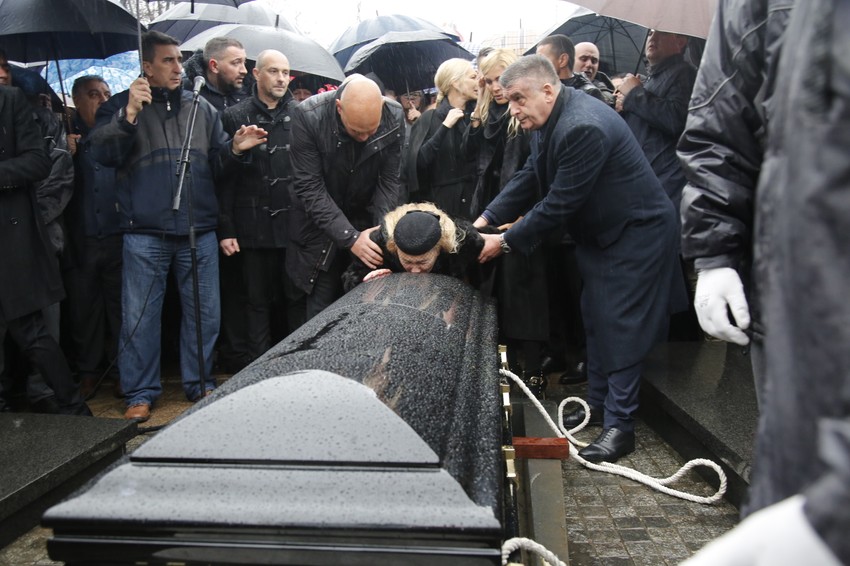 Šaban Šaulić sahrana