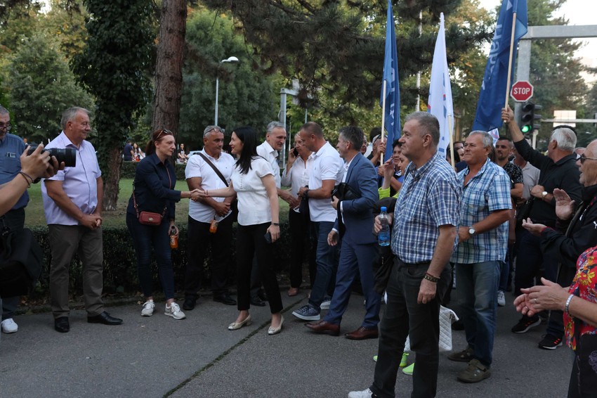 Protest opozicije NSRS, Republika Srpska, Banjaluka
