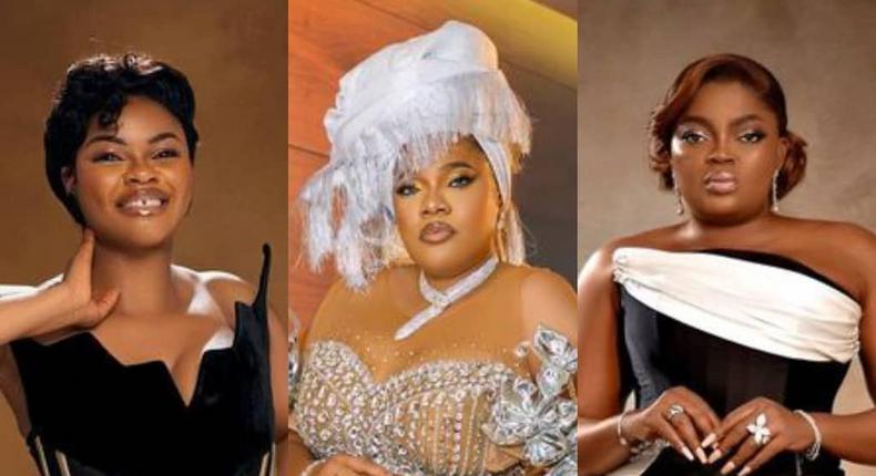 Toyin Abraham sparked debate online by praising Kehinde Bankole for her AMVCA victory as Best Lead Actress