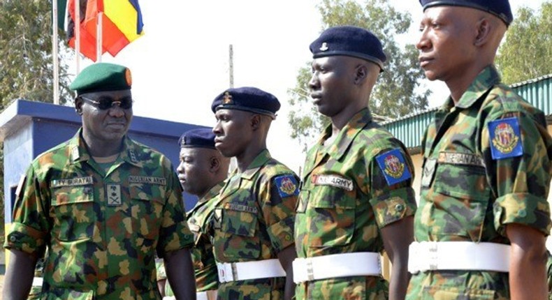 Nigerian Army Lieutenant General and the current Chief of Army Staff of Nigeria, Tukur Yusuf Buratai (Vanguard)