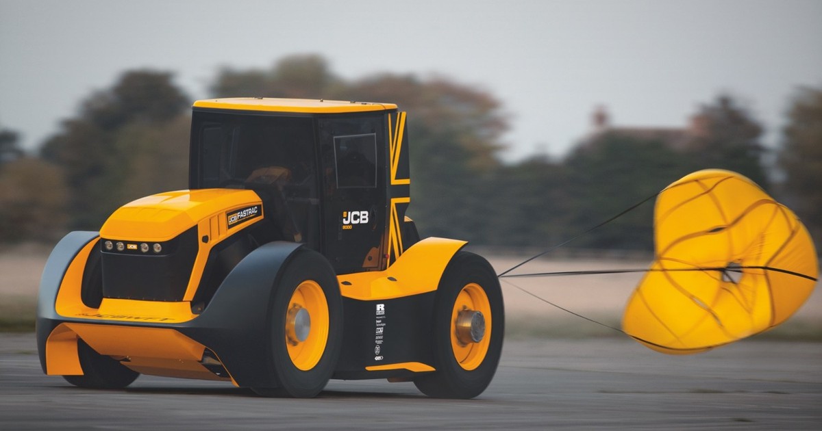 JCB Fastrac Two najszybszy traktor świata!