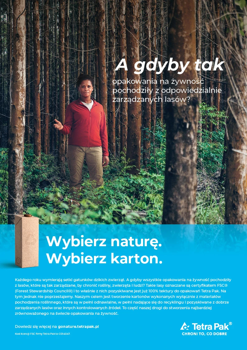 Wybierz naturę Wybierz karton Tetra Pak 