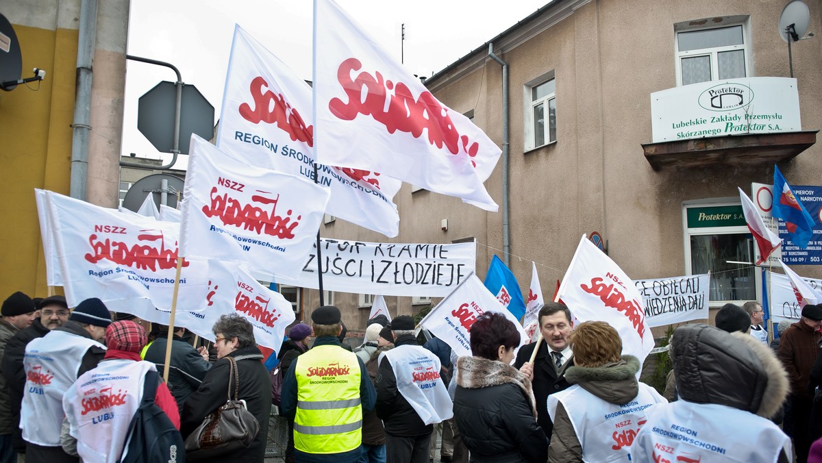 Strajk pracowników Protektora