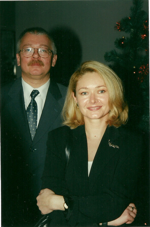 Małgorzata Szelewicka z mężem, fot. Paweł Dąbkowski