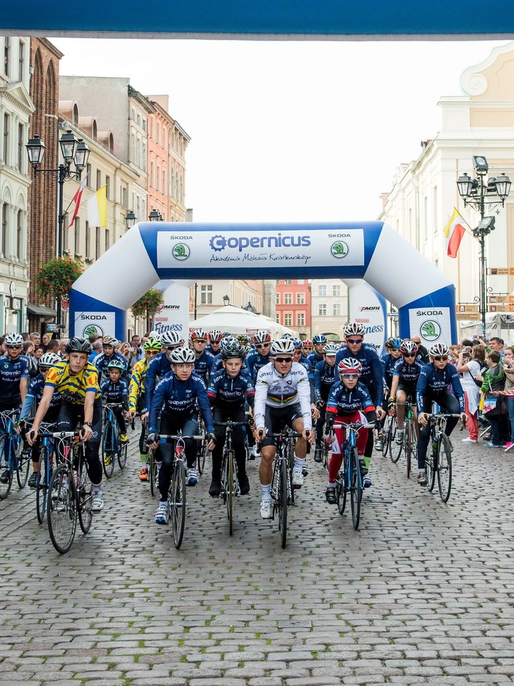 KOLARSTWO MISTRZ ŚWIATA MICHAŁ KWIATKOWSKI W TORUNIU (Michał Kwiatkowski)