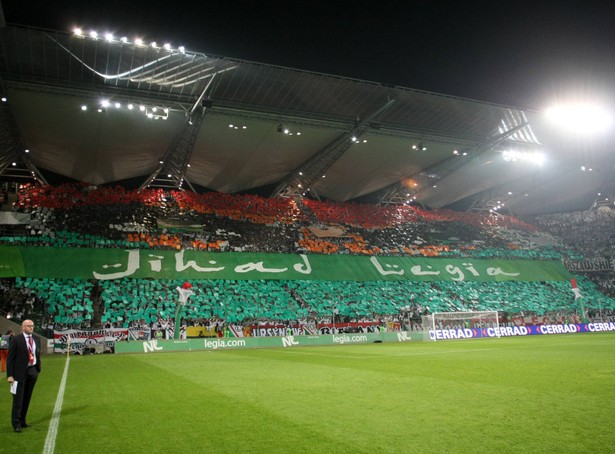 "Dżihad Legia". Skandal na stadionie w Warszawie