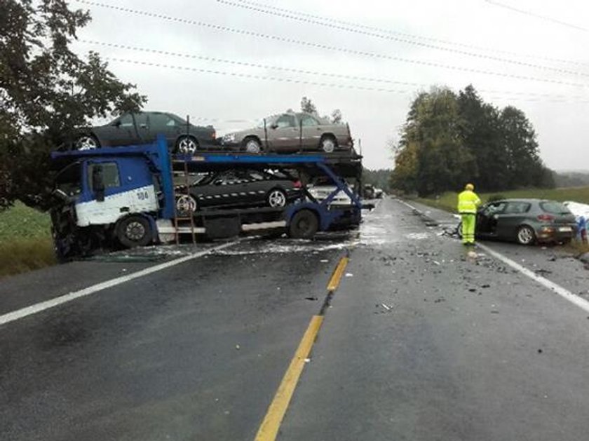 Śmiertelny wypadek na dk 5. Zginął kierowca