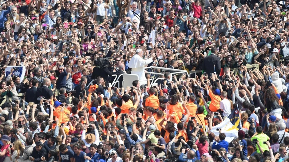 Papa Franja slavi Uskrs u Vatikanu 16. aprila 2017.