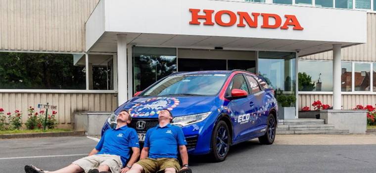 Honda Civic Tourer mistrzem oszczędności - rekord Guinnessa