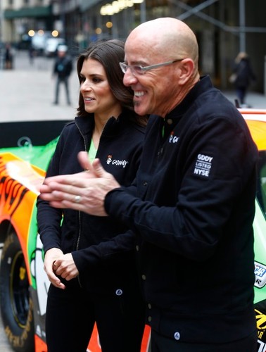 Danica Patrick i Blake Irving