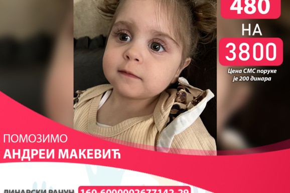 ANDREA VODI NAJTEŽU ŽIVOTNU BITKU, POMOZIMO JOJ DA POBEDI! Potrebna joj je pomoć za nastavak lečenja teške bolesti