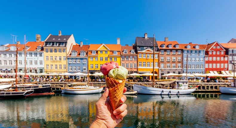 Copenhagen's Nyhavn canal.Alexander Spatari/Getty Images