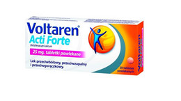 Voltaren Acti, -Acti Forte, Express - dosage of the preparation