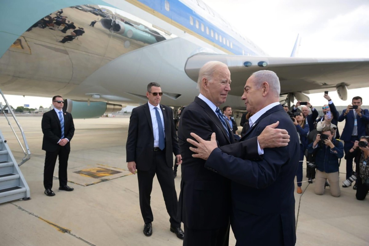 Joe Biden i Benjamin Netanjahu