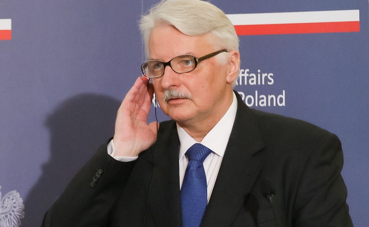 Minister spraw zagranicznych Witold Waszczykowski