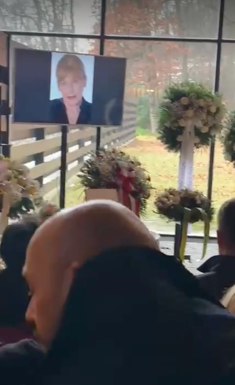 Posledná rozlúčka s Oľgou Feldekovou.