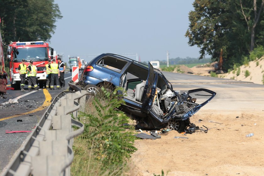 Ford wypadł z drogi