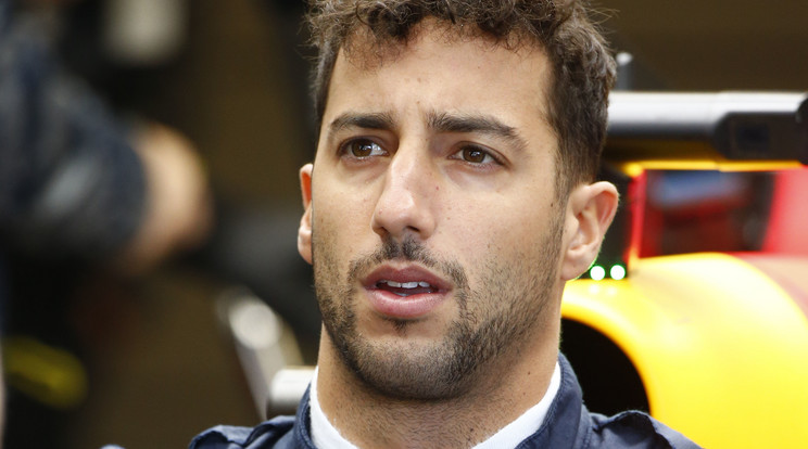 Ricciardo nyerte a pillecukros kihívást /Fotó: AFP