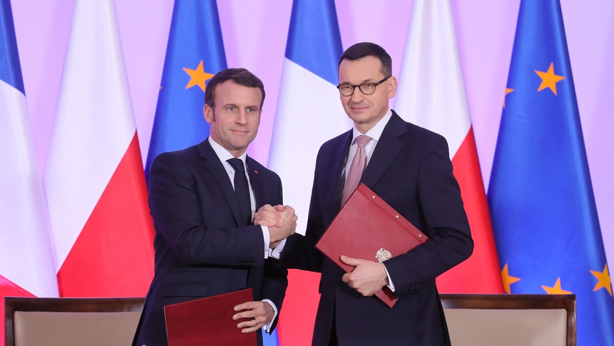 Macron w Polsce. Media: wizyta ważna dla Europy