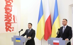 Optymizm po wizycie prezydenta Ukrainy. "Między Dudą a Zełenskim jest chemia"