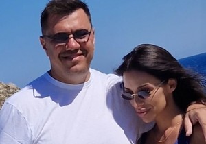 Bojana Rajić sa mužem