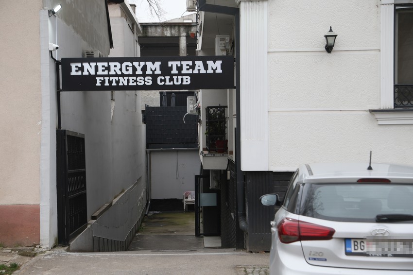 Teretana na koju je bačena bomba tokom noći