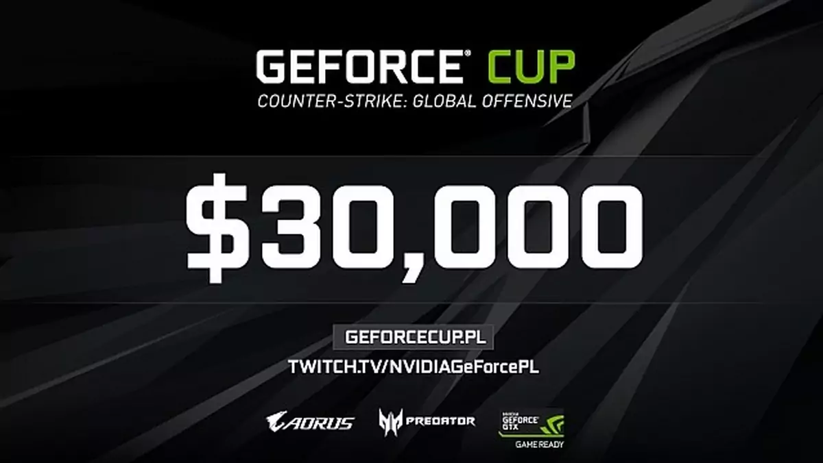 CS: GO - Wrocław zorganizuje finały e-sportowego turnieju GeForce CUP