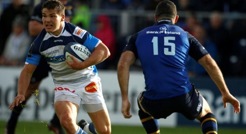 Toulouse have signed highly regarded scrum-half Antoine Dupont (left) from Castres